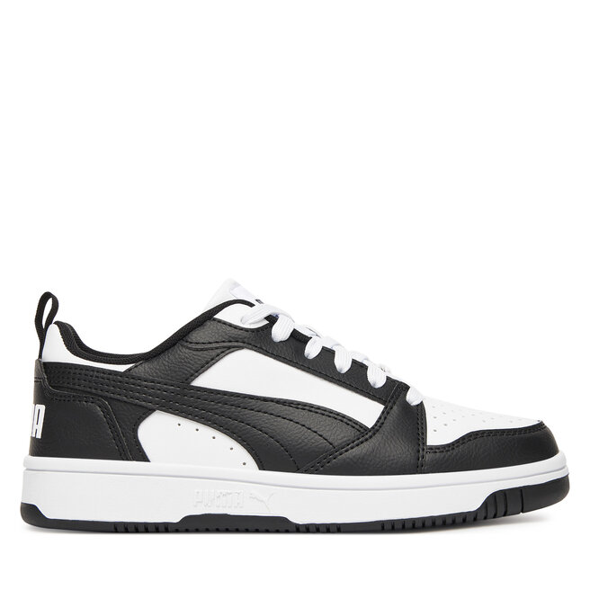 Sneakersy Puma Rebound V6 Lo Jr 393833 01 Biały - kobiece