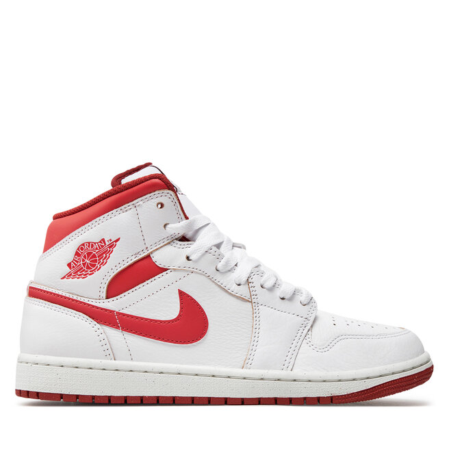 Sneakersy Nike Air Jordan 1 Mid Se FJ3458 160 Biały - męskie