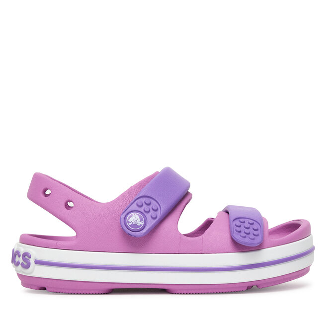 Sandały Crocs Crocband Cruiser Sandal T 209424 Różowy - dziewczęce