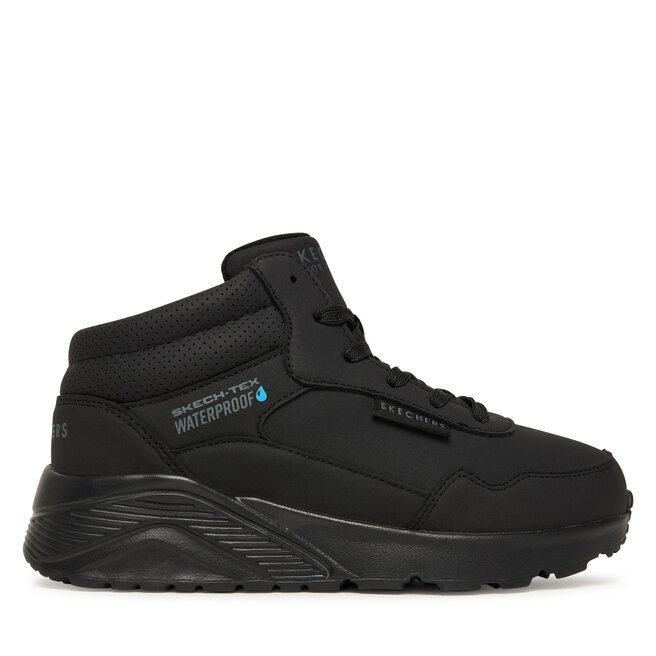 Sneakersy Skechers Uno Lite 417009L BBK Czarny - chłopięce