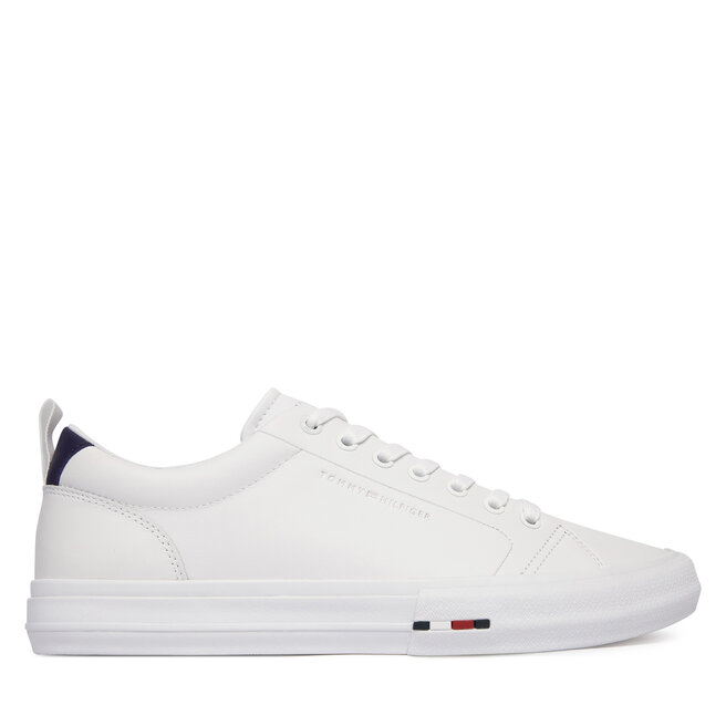 Sneakersy Tommy Hilfiger Harlem Street Lth FM0FM05708 Biały - męskie