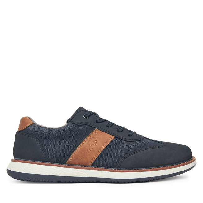 Sneakersy Rieker 04400-14 Granatowy - męskie