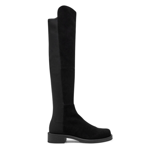 Muszkieterki Stuart Weitzman 5050 Bold Boot SG654 Czarny -