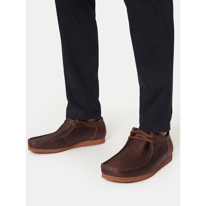Mokasyny Clarks Shacre II Run 261594327 Brązowy -