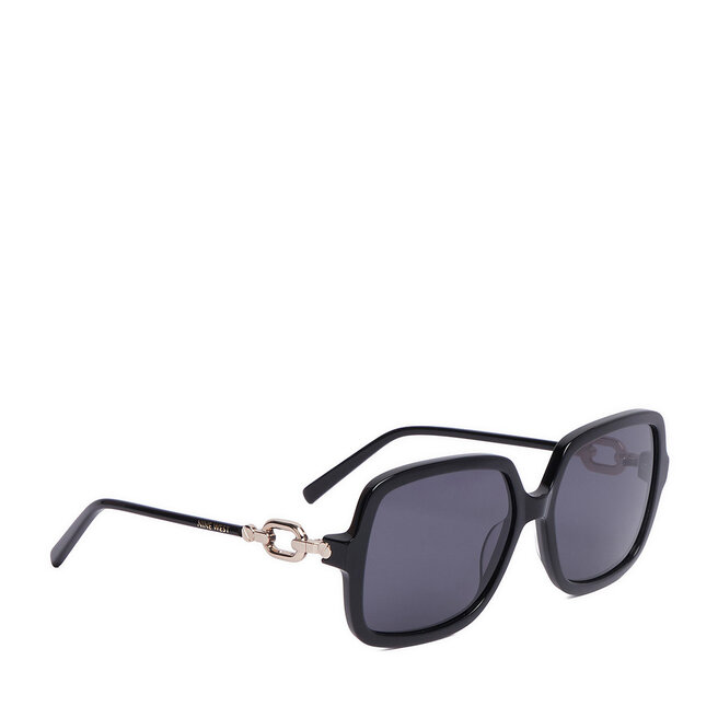 Okulary przeciwsłoneczne Nine West CEO-NW6658S Czarny - kobiece