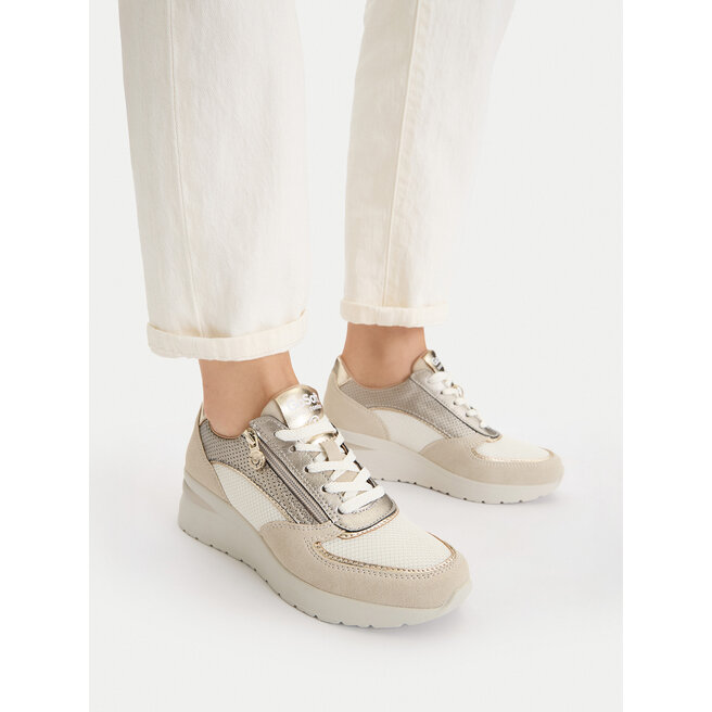 Sneakersy Go Soft CEO-WS2P260-03 Beżowy - kobiece