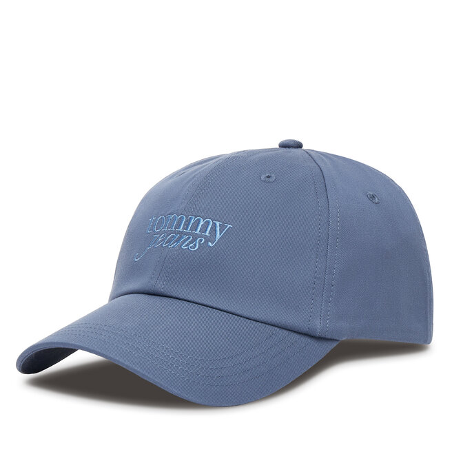 Czapka z daszkiem Tommy Jeans Script AW0AW17815 Szary -