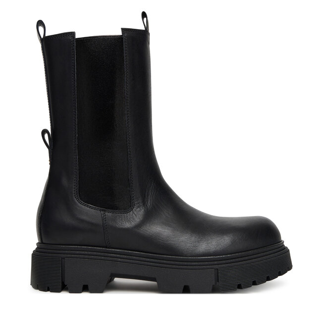 Botki Elisabetta Franchi Chelsea Boot F4A5-E0416-1251 D Czarny - dziewczęce