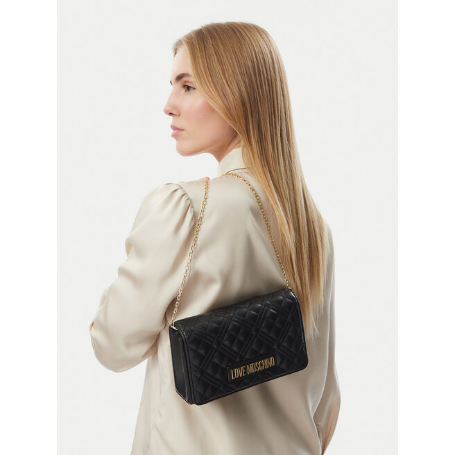 Torebka LOVE MOSCHINO JC4079PP0PLA0000 Czarny -