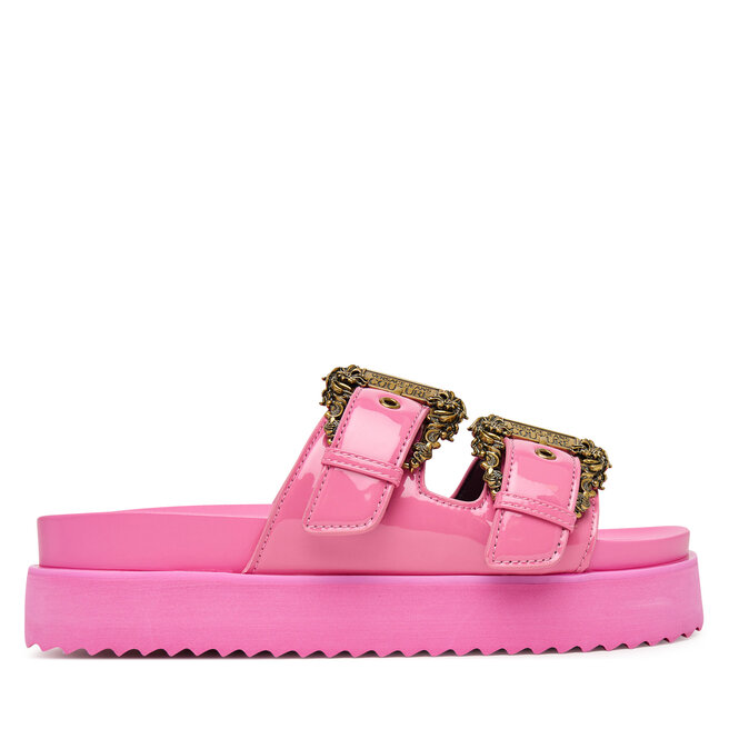 Klapki Versace Jeans Couture 80VA3SM1 ZS190 499 Różowy -