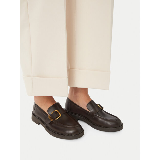 Loafersy Lasocki CEO-WI16-ANTILA-01 Brązowy ciemny - kobiece