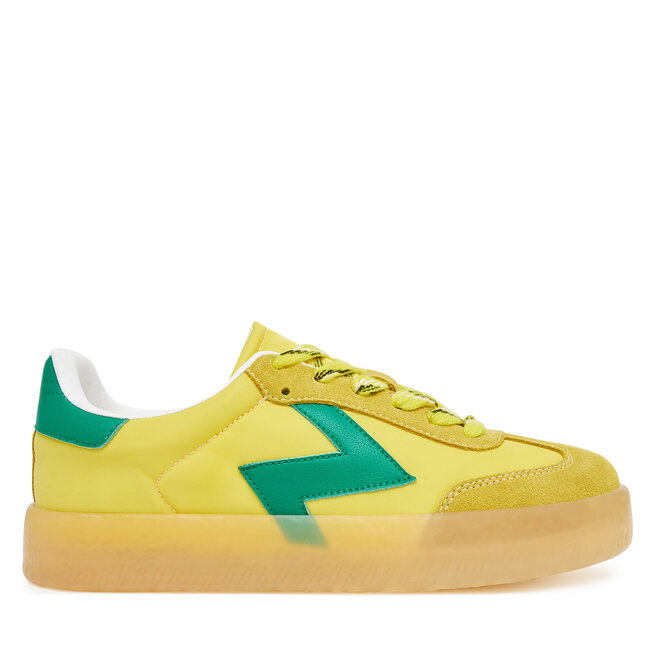 Sneakersy Aldo Retrostep 14002056 Żółty - kobiece
