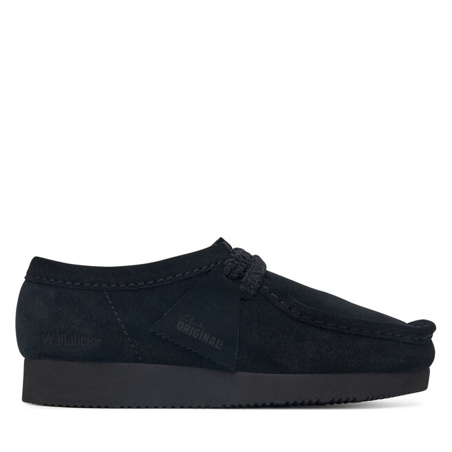 Półbuty Clarks Wallabee Lite. 26329534 Czarny - kobiece