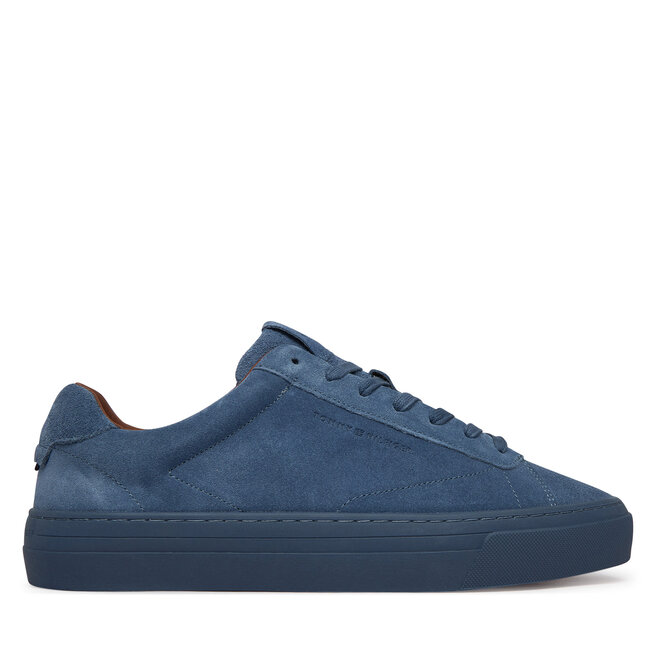 Sneakersy Tommy Hilfiger Park Premium Suede FM0FM05829 Niebieski - męskie