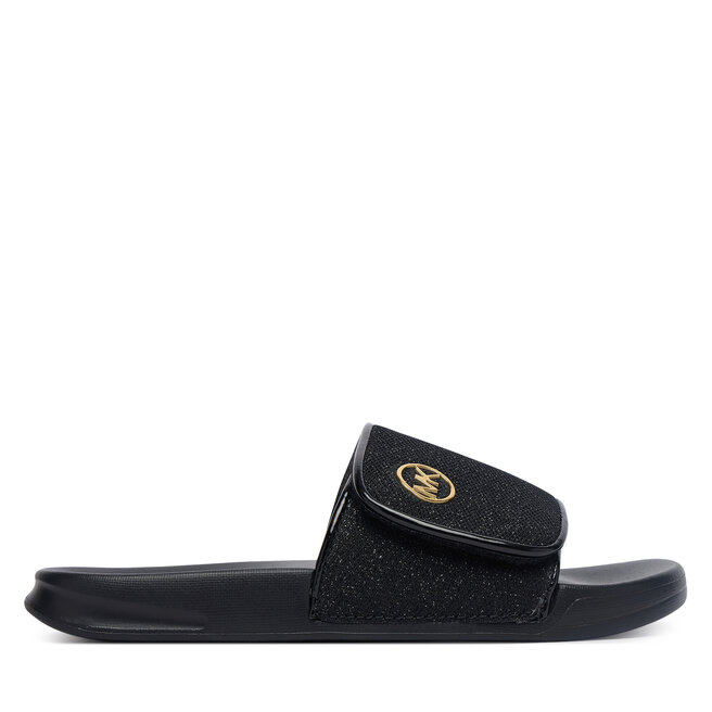 Klapki MICHAEL Michael Kors Jett Darby MK04190001 Czarny -