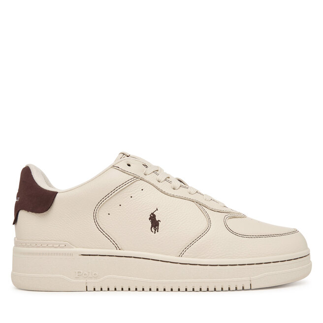 Sneakersy Polo Ralph Lauren Masters CRT 809P15490002 Kremowy - męskie