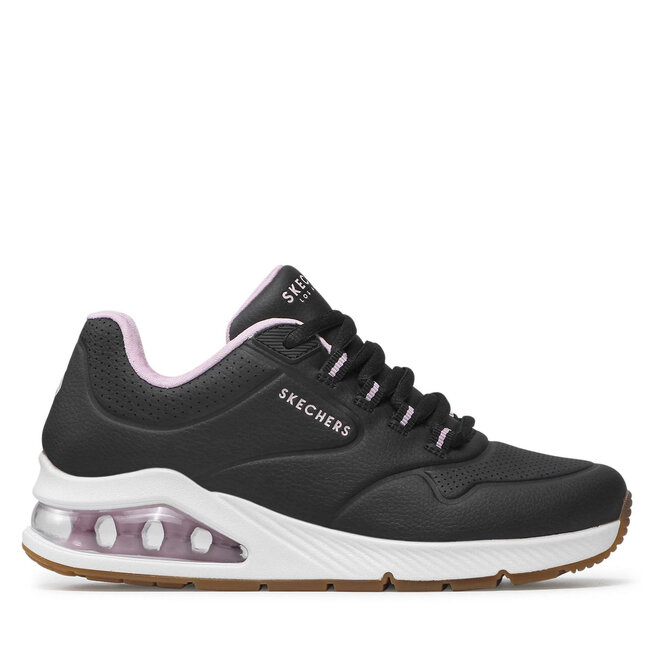 Sneakersy Skechers Uno 2 2nd Best 155542/BLK Czarny - kobiece