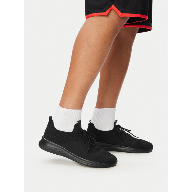 Sneakersy Sprandi MP-S23R241A-8 Czarny - męskie