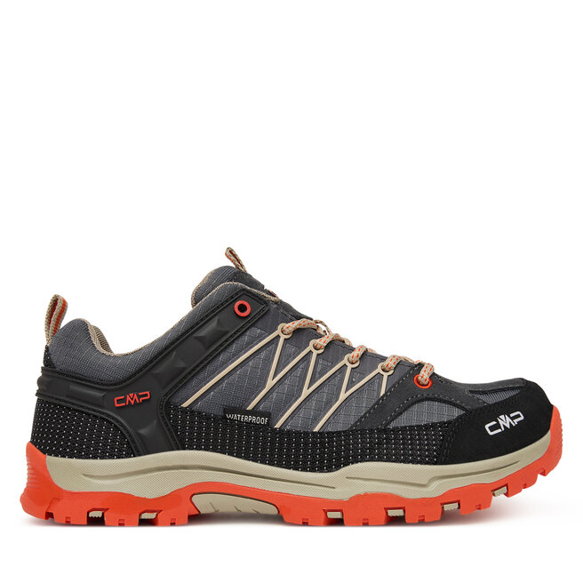 Trekkingi CMP Rigel Low Wp 3Q54554J Szary - dziecięce