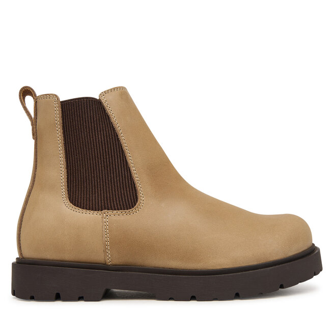 Sztyblety Birkenstock Highwood Slip On 1033190 Beżowy - kobiece