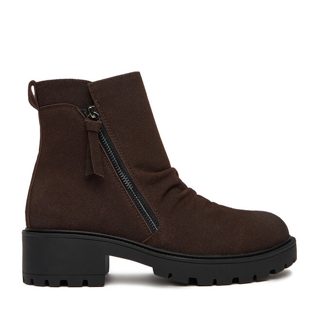 Botki Clara Barson CEO-HY8007S-1 Brązowy - kobiece