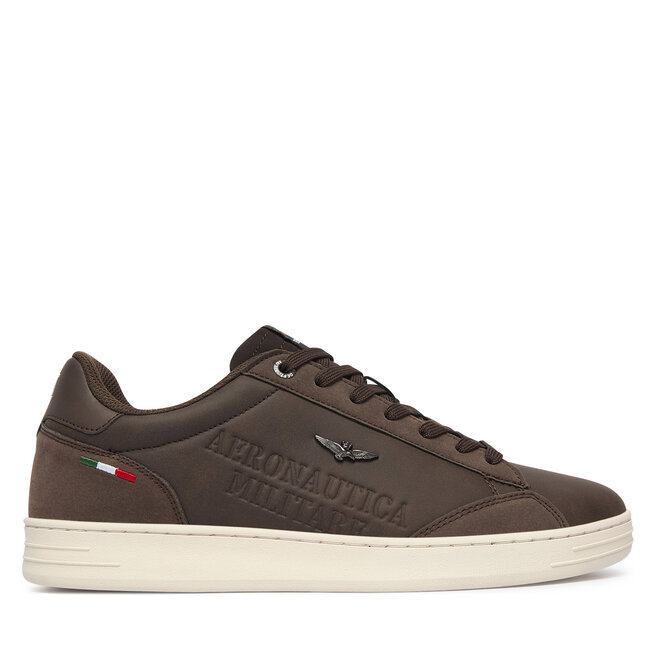Sneakersy Aeronautica Militare 262SC0306UCT04325 Brązowy - męskie