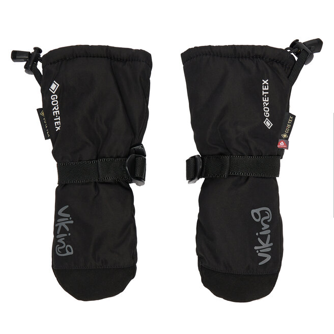 Rękawice narciarskie Viking Nomadic GTX Kids 165/23/9336/0900 Czarny -