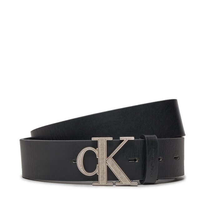Pasek Męski Calvin Klein Monogram Hardware 35Mm K50K510063 Czarny -