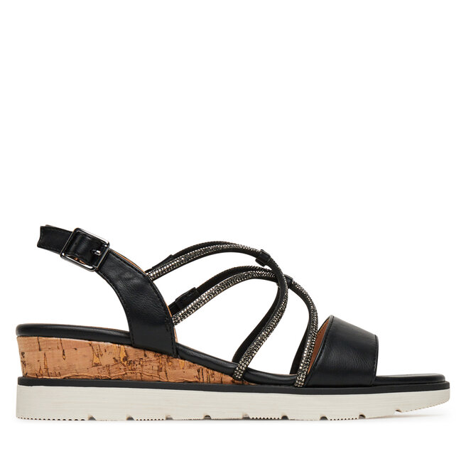 Sandały Clara Barson WS6306-02 Czarny - kobiece