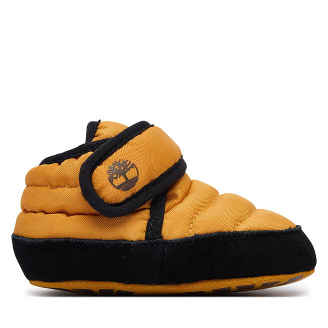 Śniegowce Timberland Crib Bootie TB0A6EF2A4L1 Brązowy jasny - chłopięce