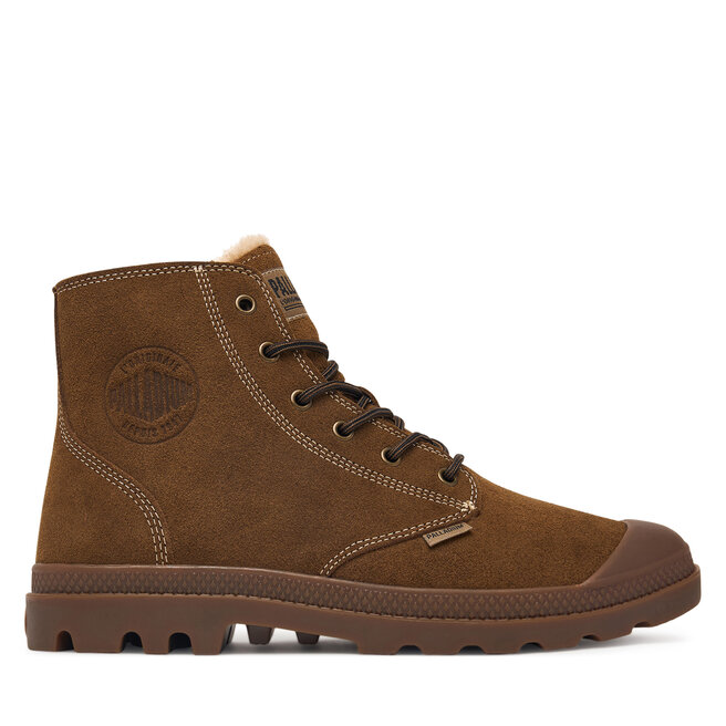 Trapery Palladium Pampa Zip Wl Pilot 74977-241-M Khaki - kobiece