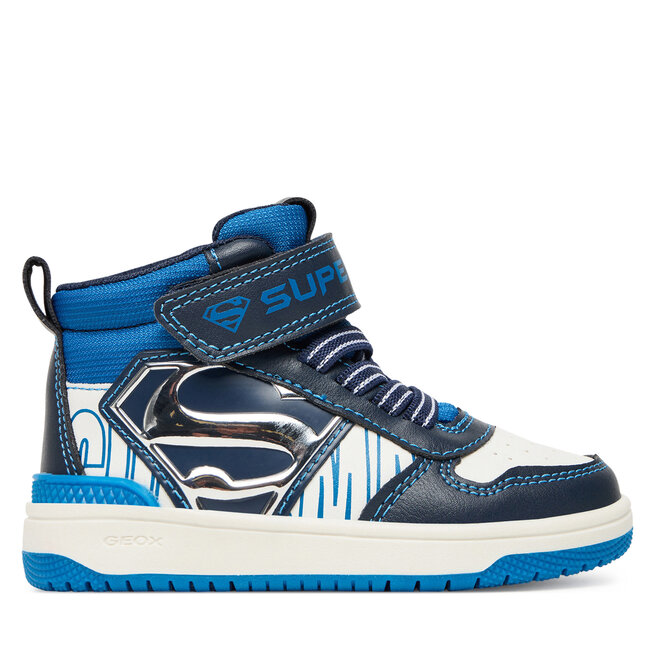 Sneakersy Geox J Washiba J56LQH 05411 C4211 M Granatowy - chłopięce