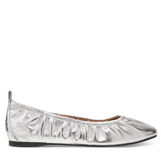 Baleriny Tamaris Newd By Tamaris 1-22103-44 Srebrny -