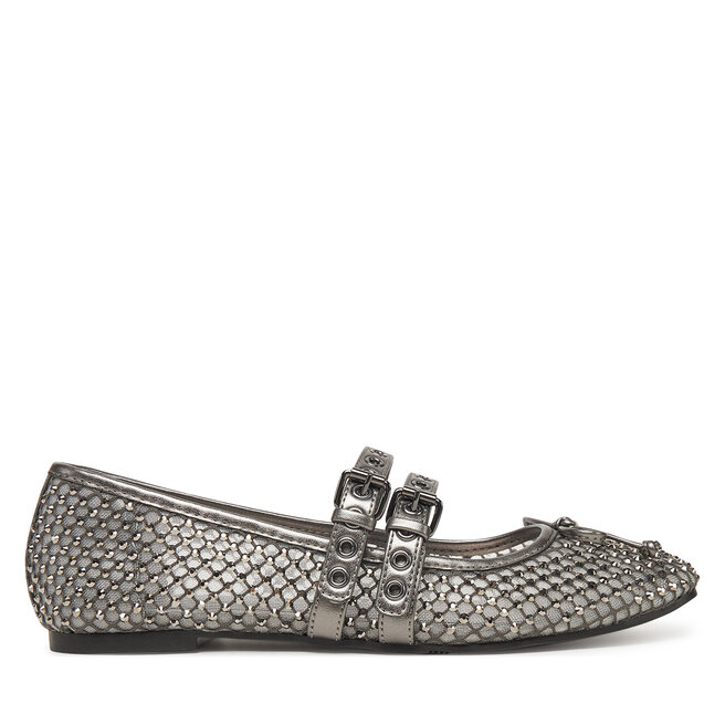 Baleriny Guess FLJKNN FAB02 Srebrny -