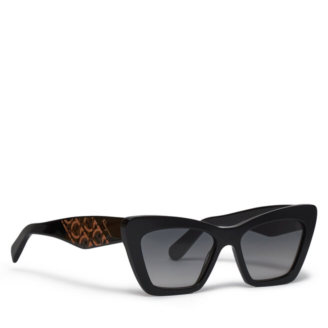 Okulary przeciwsłoneczne Salvatore Ferragamo SF1081SE 001 Czarny - kobiece