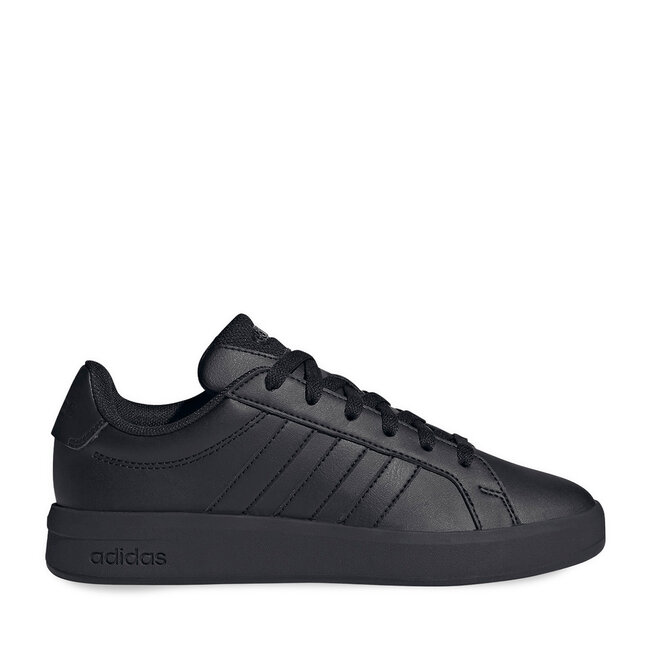 Sneakersy adidas Grand Court 3.0 J KK3791 Czarny - chłopięce