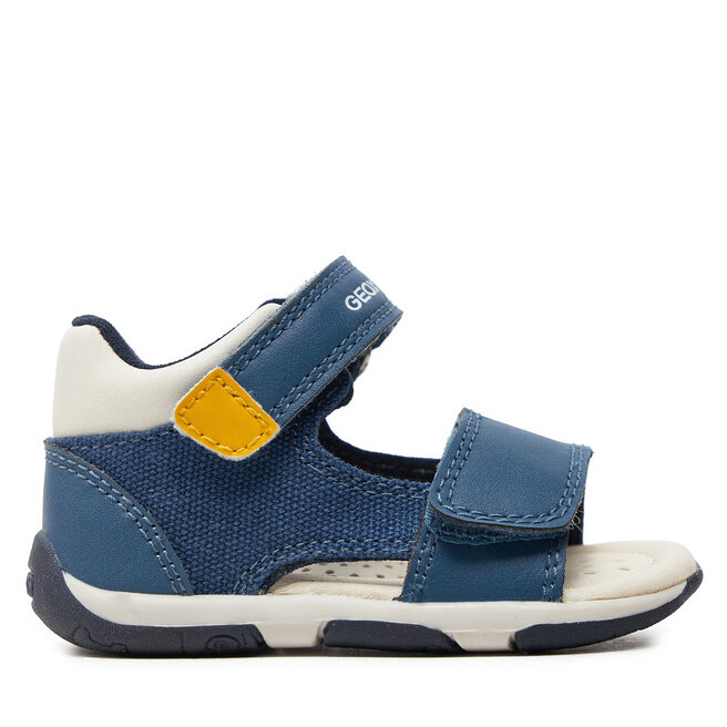 Sandały Geox B Sandal Tapuz Boy B450XB 05410 C4B2G Granatowy - chłopięce