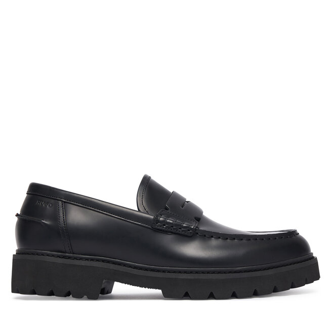 Loafersy HUGO Draven 50573677 Czarny - męskie