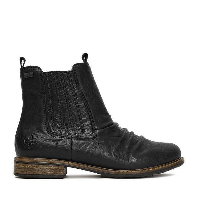 Botki Rieker 74855-00 Czarny - kobiece