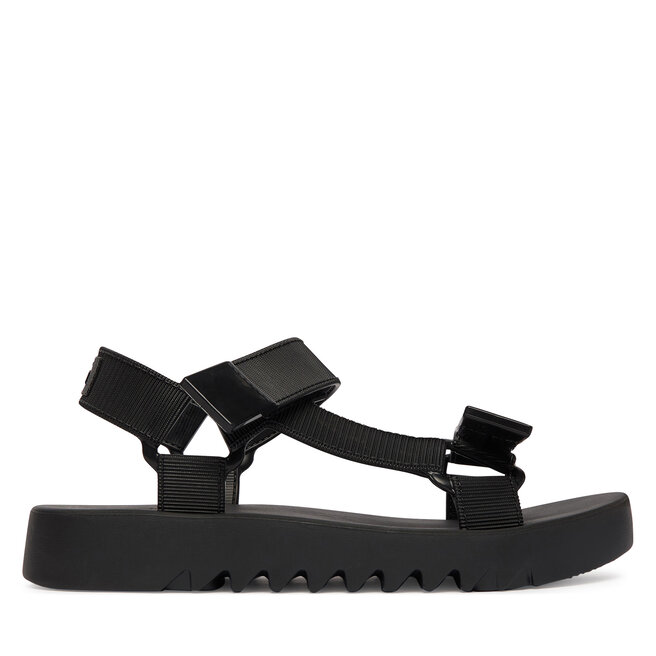 Sandały Melissa Flowing Papete Ad 33908 Czarny - kobiece