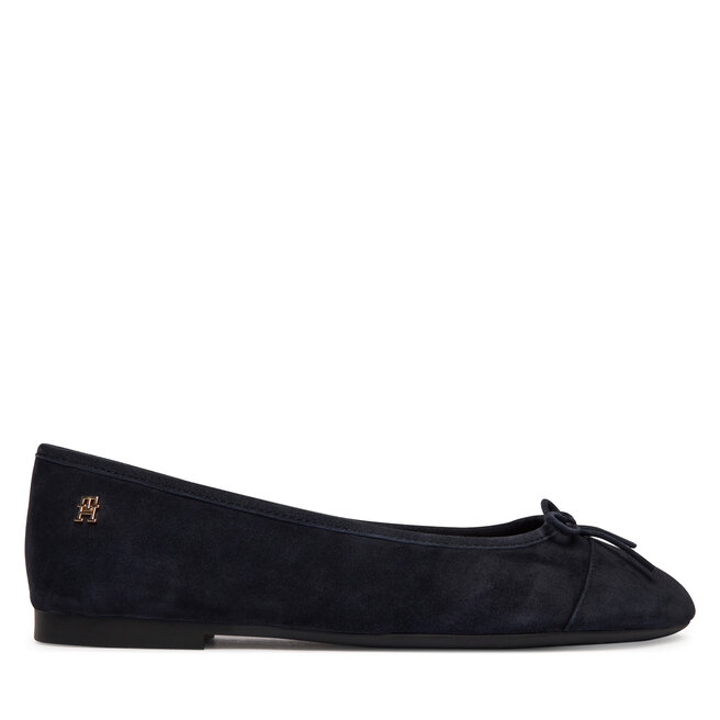 Baleriny Tommy Hilfiger FW0FW09357 Granatowy -
