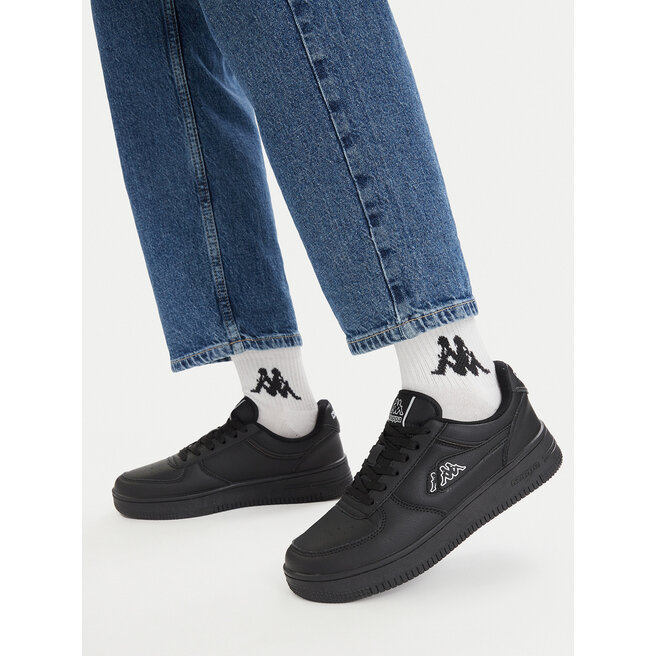 Sneakersy Kappa CEOWB-VSKA004 Czarny - kobiece
