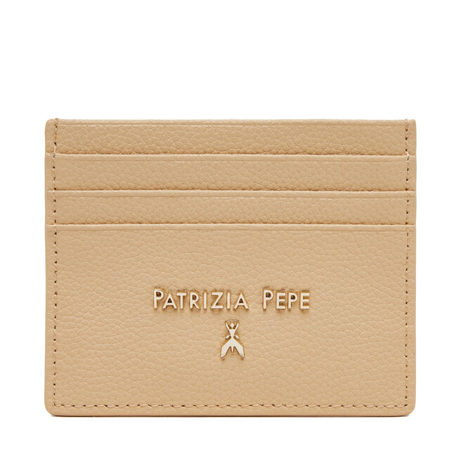 Etui na karty kredytowe Patrizia Pepe CQ7001/L001 Beżowy -