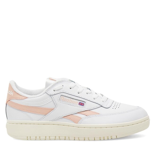 Sneakersy Reebok Club C Double Revenge 100033101 Écru - kobiece