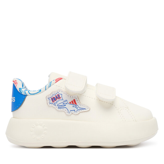 Sneakersy adidas Advantage Dino Shoes Kids JP6163 Biały - chłopięce