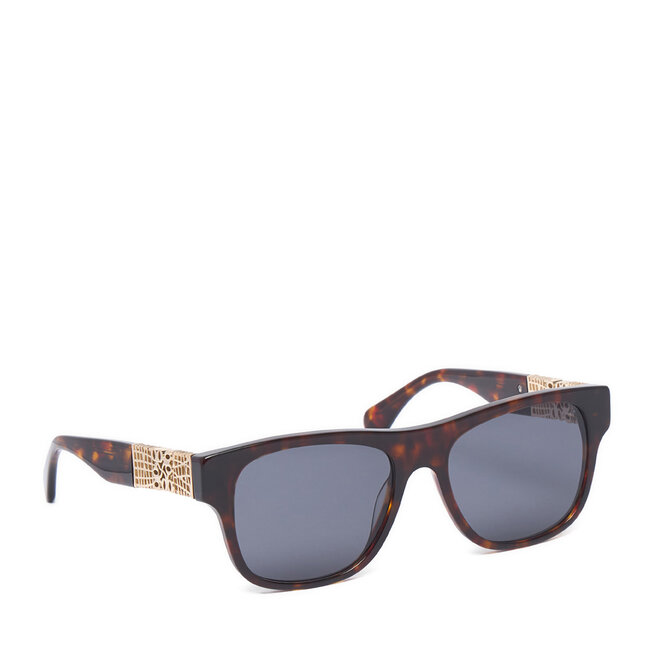 Okulary przeciwsłoneczne Nine West CEO-NW55248S Brązowy ciemny - kobiece