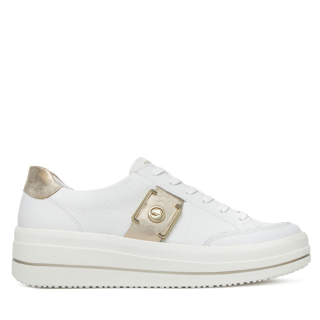Sneakersy Remonte D1C07-80 Biały - kobiece