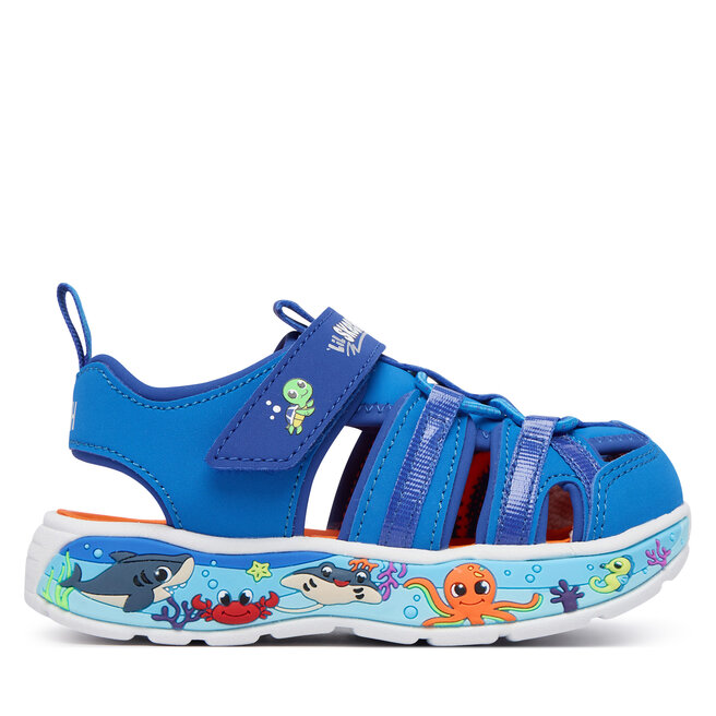 Sandały Skechers Infants' Play Scene Splash 407041N/LTBL Niebieski - chłopięce