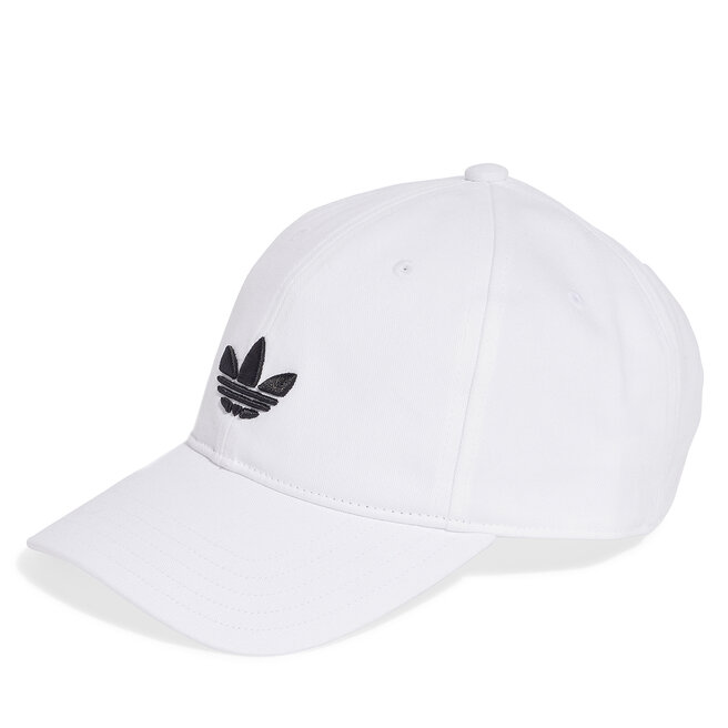 Czapka z daszkiem adidas adicolor Classic Trefoil JC6025 Biały -
