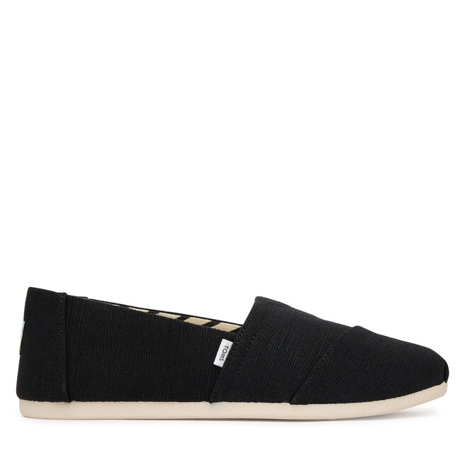 Półbuty Toms Alpargata Classic 10020783 Czarny - kobiece